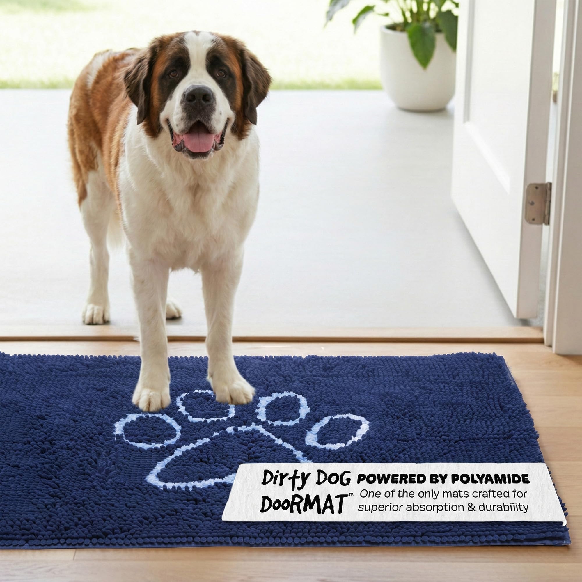 Amazon.com: Dog Gone Smart Dirty Dog Doormat - Fast Drying Rug